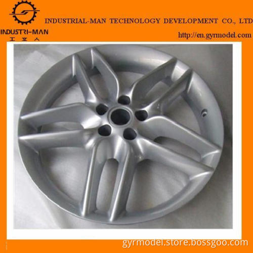 Electroplating ABS Plastic Car Wheel Covers Prototype